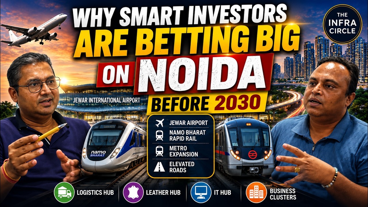 Why Smart Investors Are Betting Big on Noida Before 2030 | Jewar Airport, Metro, Rapid Rail