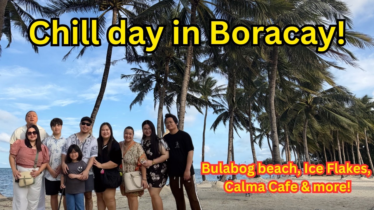 Chill New Year's Day in Boracay | Bulabog Beach, Ice Flakes, Calma Cafe, Hakata Boracay & More!