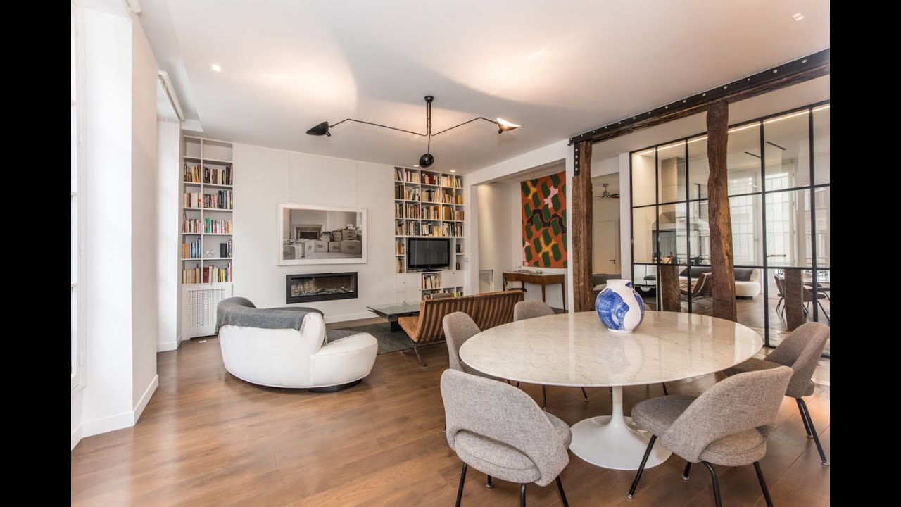 (Ref: 04011) 2-Bedroom furnished apartment on rue Saint Louis en l'Ile (Paris 4th)