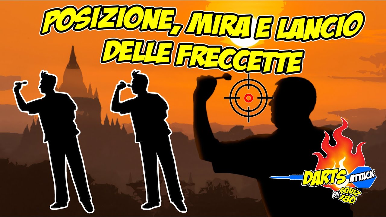 Come si gioca a freccette: 