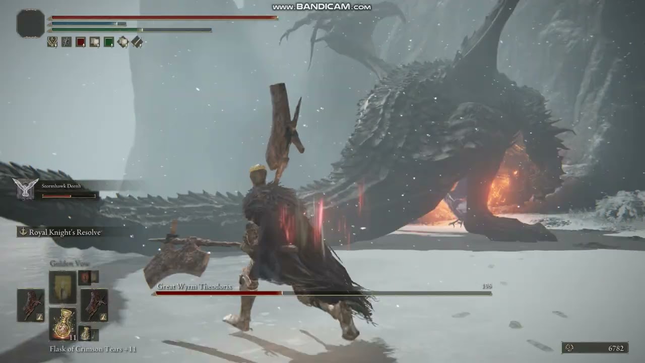 Great Wyrm Theodorix versus me and my Stormhawk