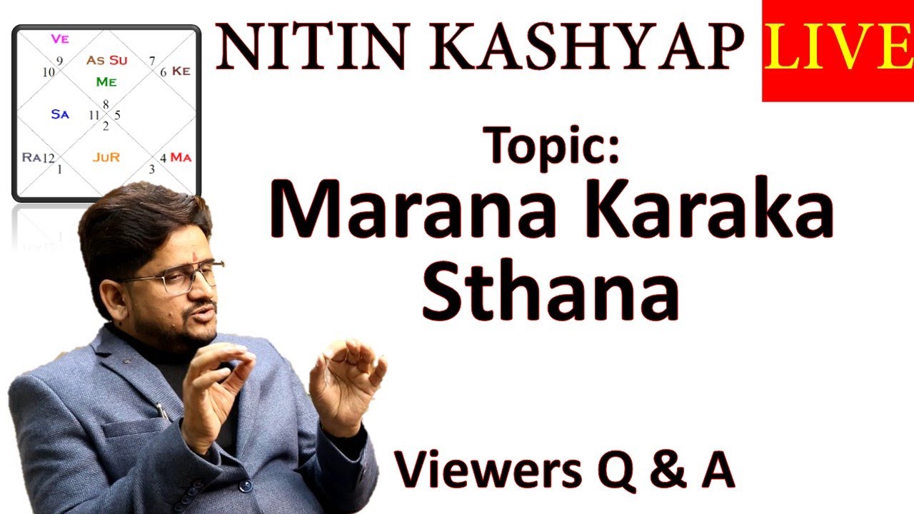 Astrology Live: Nitin Kashyap Answers Your MKS (मारक कारक स्थान) Questions!