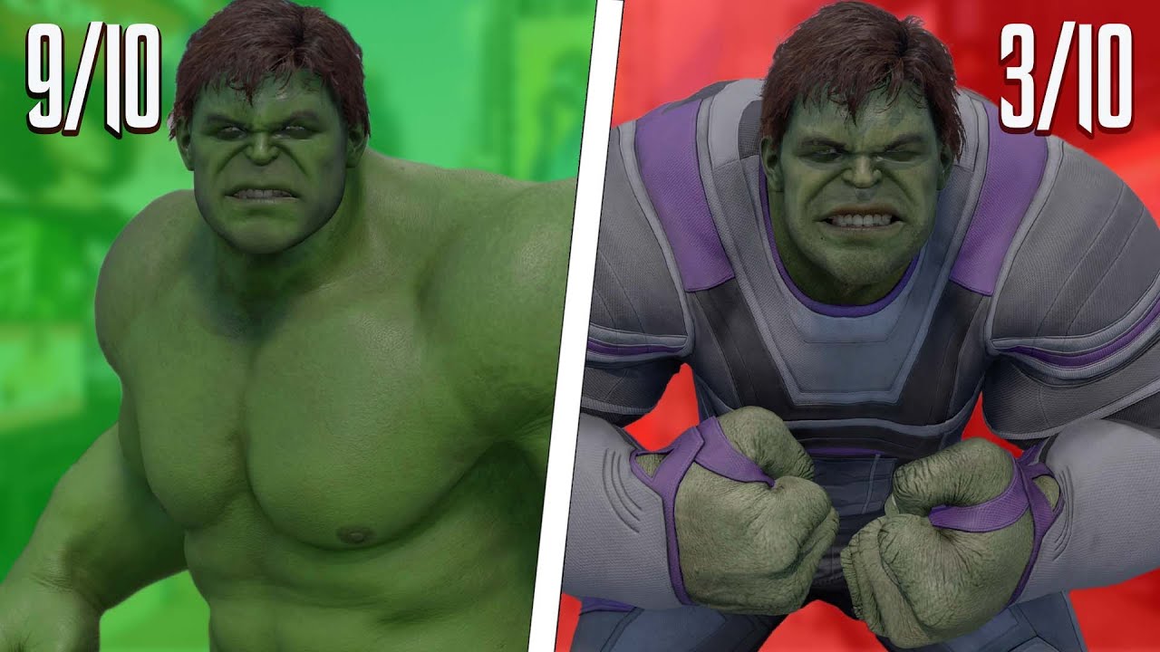 Rating EVERY Hulk Suit In Marvel's Avengers