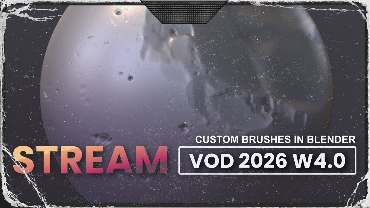 WEEK 4 / Custom Brushes in Blender