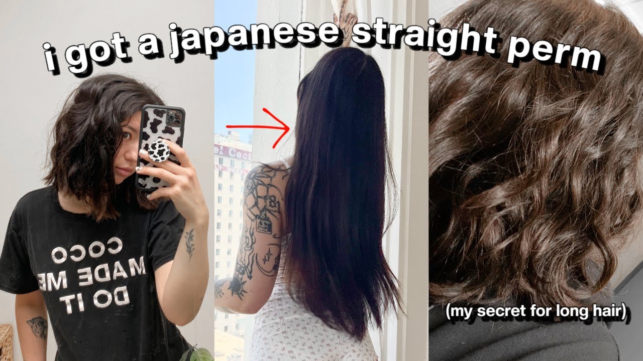 I'm Getting A Japanese Straight Perm