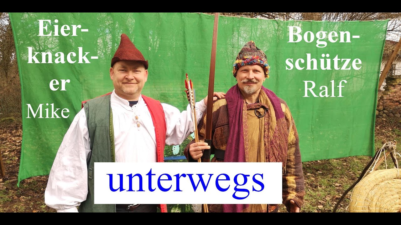 Mit Eierknacker und Bogenschiessen unterwegs zum Mittelalterfest im Kennelbad Braunschweig