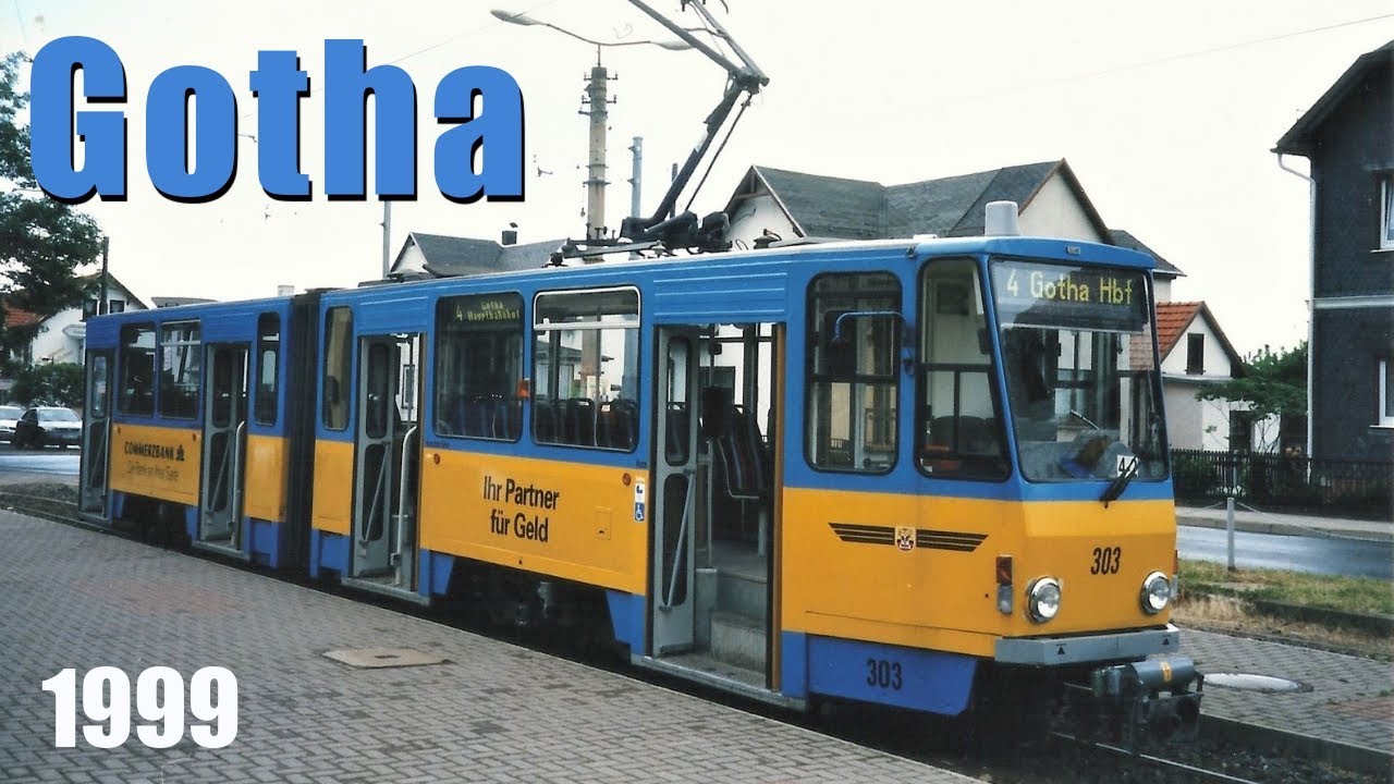 Trams in Gotha | Stra&szlig;enbahn Gotha 1999