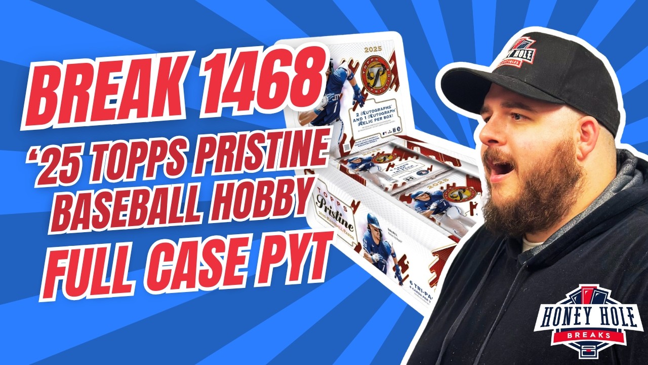 HUGE ROOKIE AUTO!!! FULL CASE 2025 Topps Pristine Baseball Hobby - 6-Box PYT Break #1468