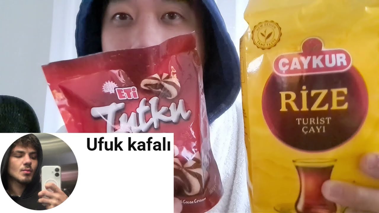КИТАЙСКИЕ АСМР-ЗВУКИ ЕДЫ - ТУРЕЦКОЕ ПЕЧЕНЬЕ И ТУРЕЦКИЙ ЧАЙ