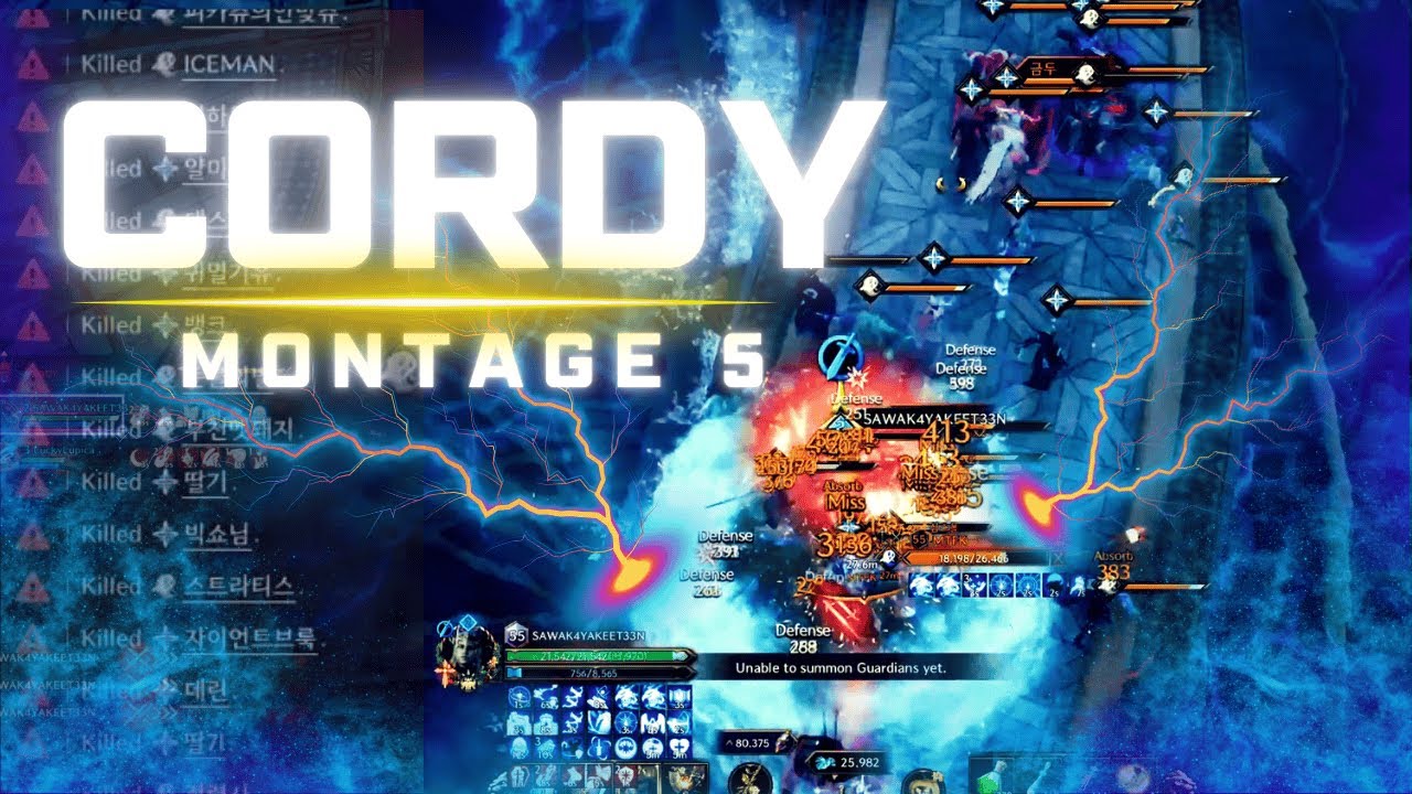 Throne & liberty | Nerf PLS , SNS & Cordy Crossbow - Spin Montage#5 | SAWAKAYAKEET33N