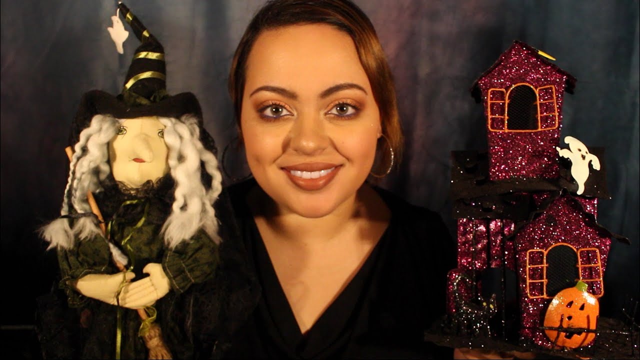 ASMR| Halloween Decor Show & Tell *SUPER TINGLY*