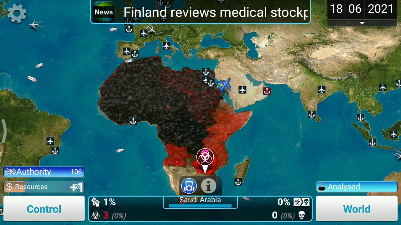 Cure Mode : Brutal Bio-Weapon, Totally New Human Friendly Solution. (Plague Inc)