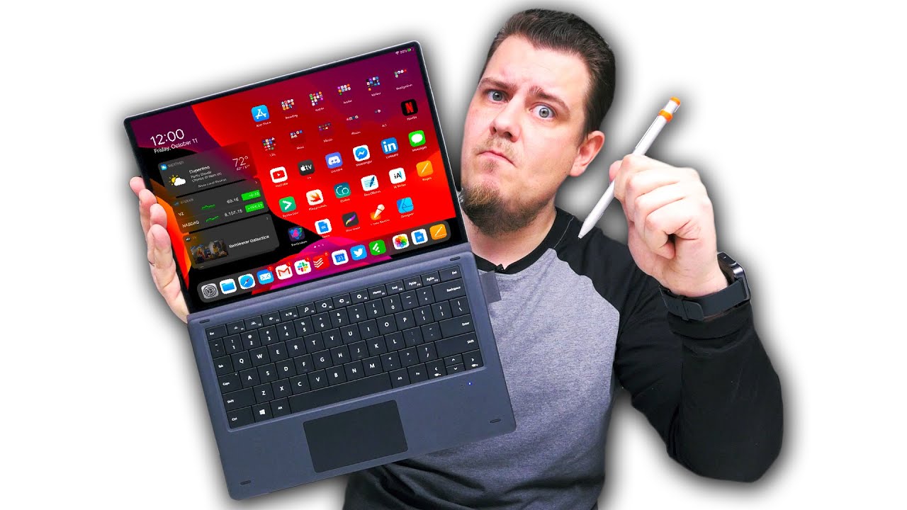 Распаковка Трансформера 3 в 1. Графический планшет, Ноутбук и Планшет! Chuwi Ubook Pro 8100Y