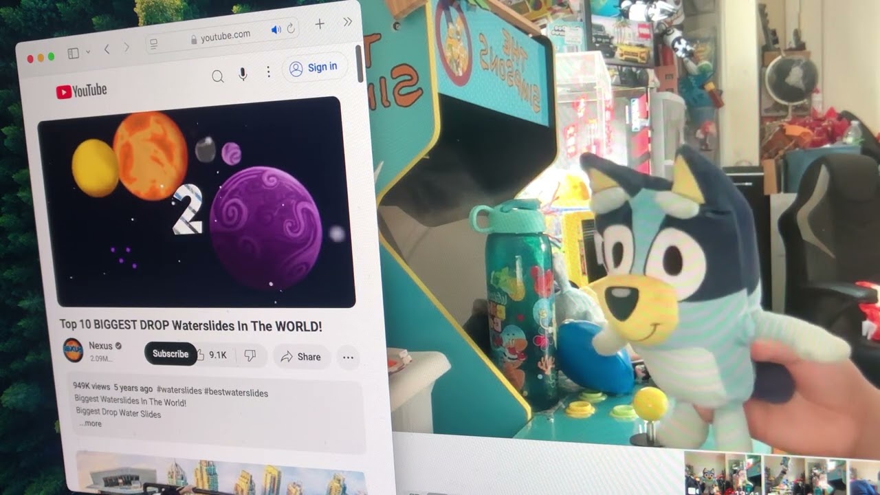 THE BIG WATERSLIDES IN THE WORLD! | Super Bluey Bros Reacts