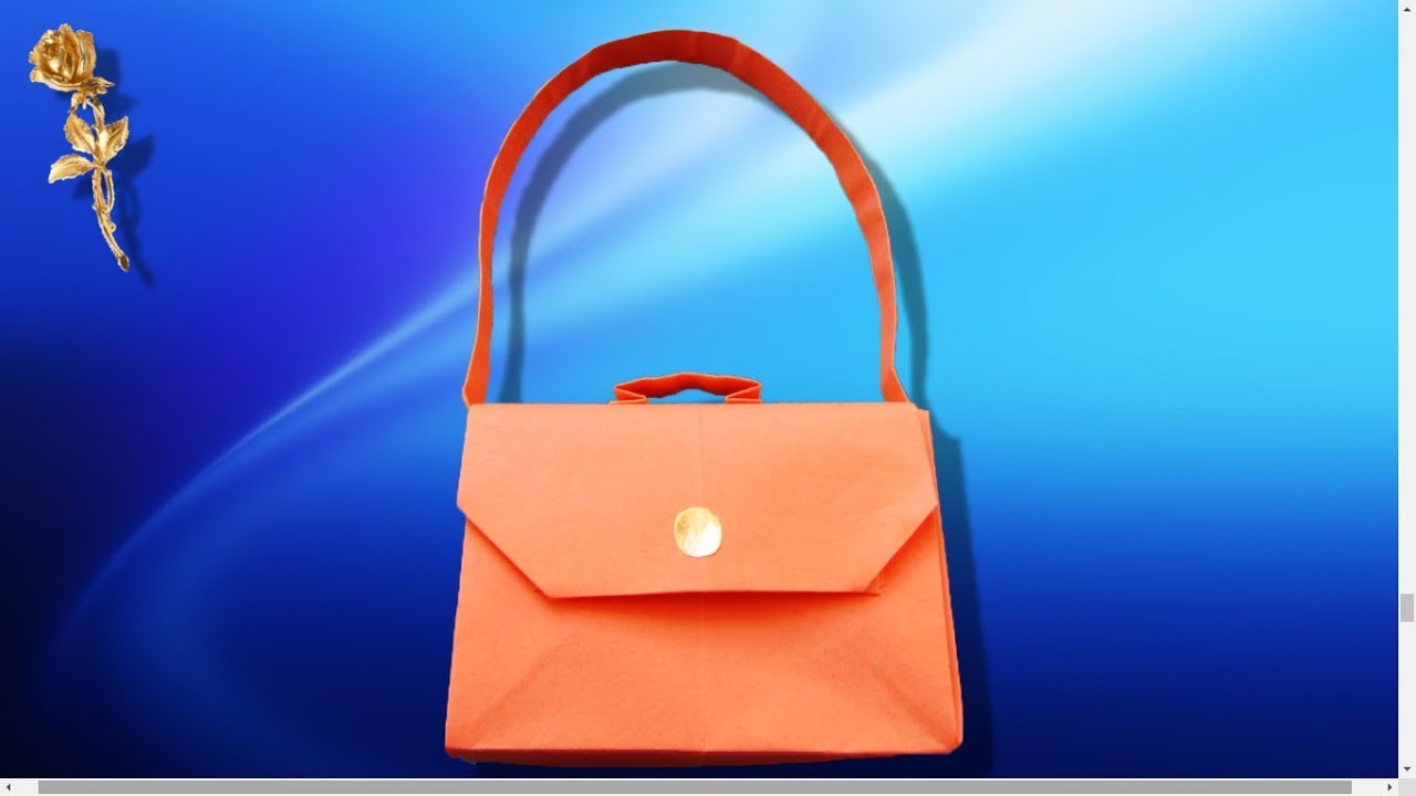 Origami : 👜 Sac à main