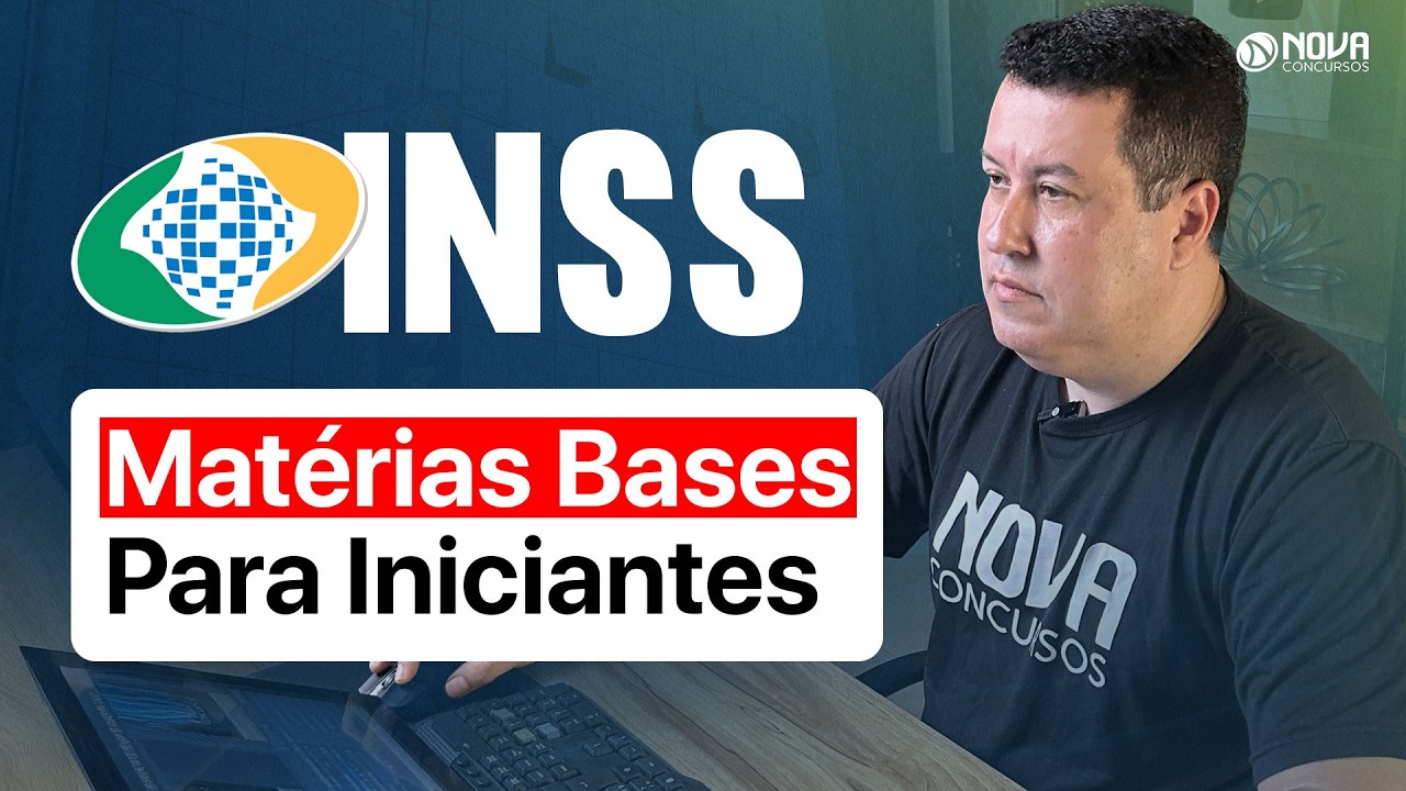 Concurso INSS 2026 | Matérias Mais Importantes do Edital!