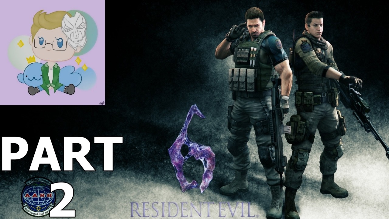Resident Evil 6 - Part 2 - Chris/Piers Campaign - Twitch VOD#513