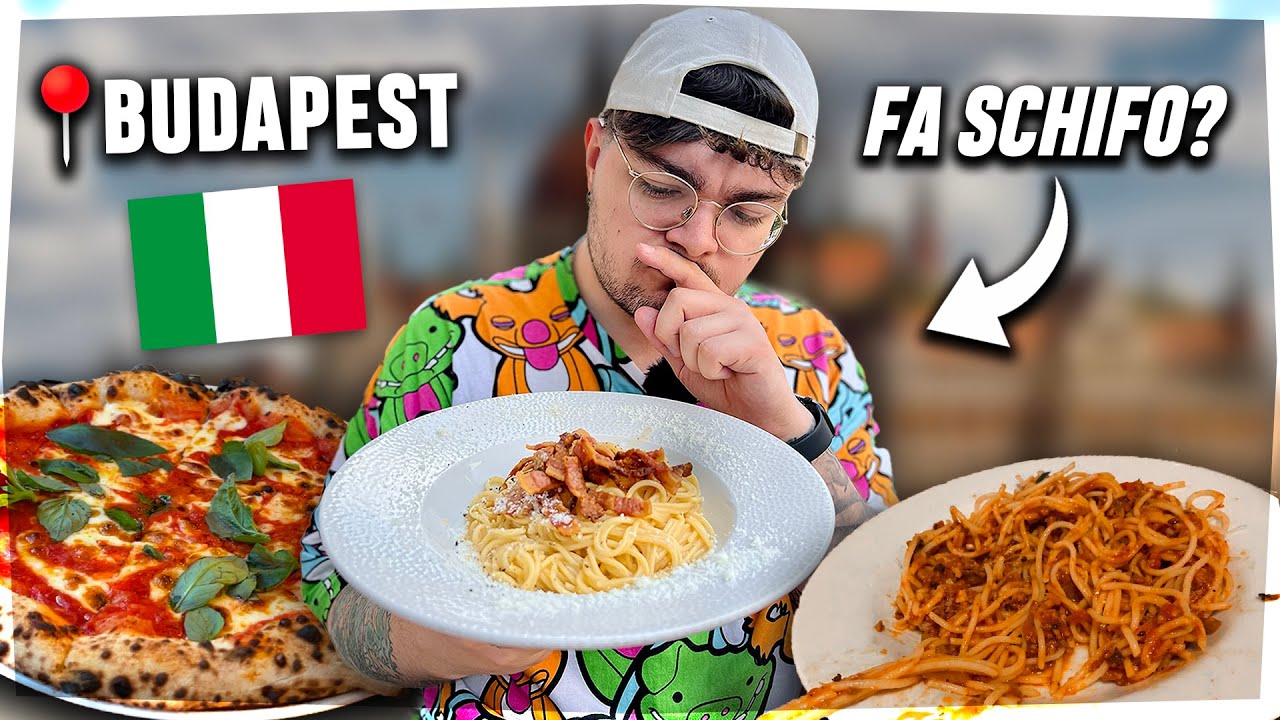 IL CIBO ITALIANO all'estero fa schifo? - Budapest