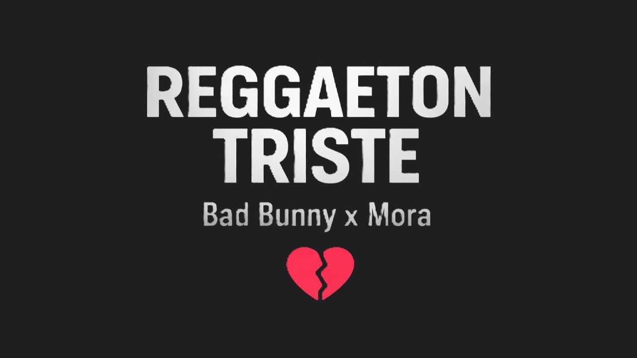 Reggaeton Type Beat Triste – Bad Bunny x Mora | 2026