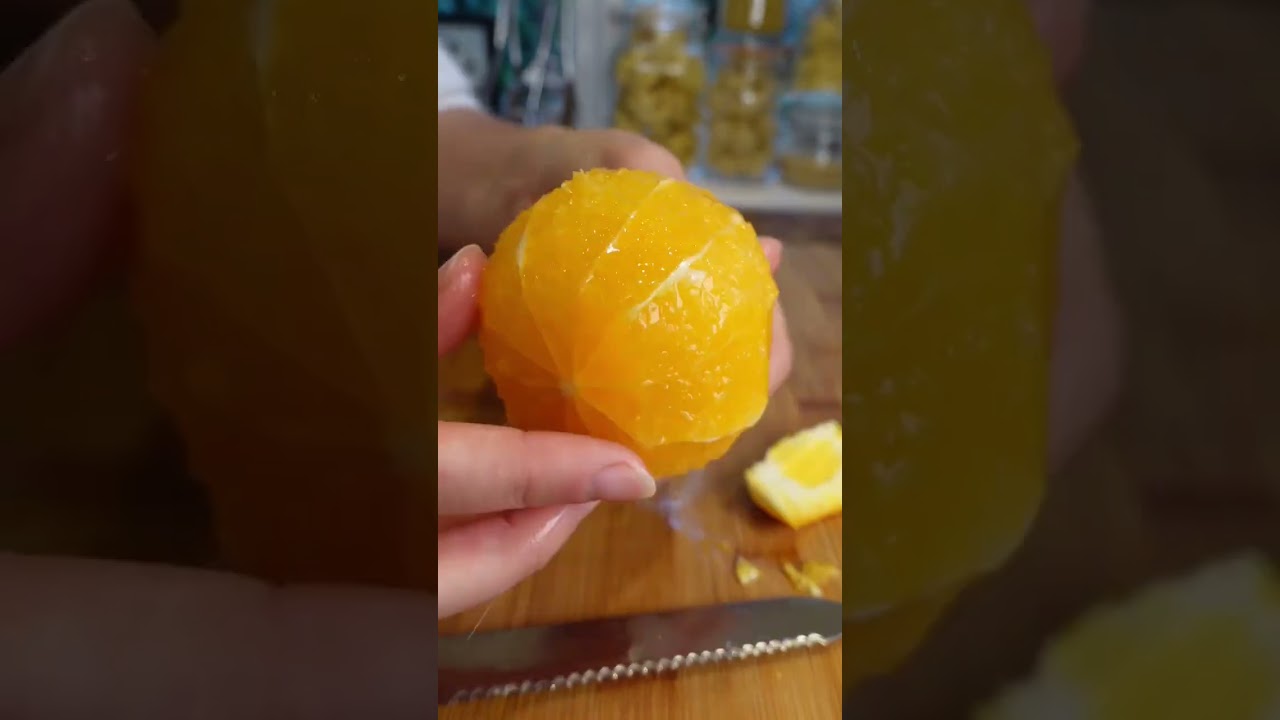 Как сегментировать апельсины и другие цитрусовые&hellip; 🍊 #краткие советы #как #кухонныелайфхаки