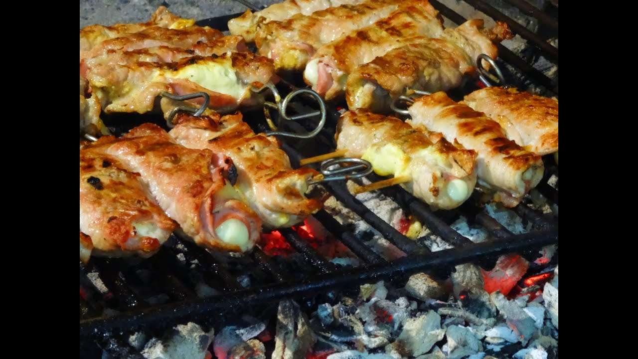 OVO MORATE PROBATI - PUNJENE ROLICE SA SIROM I ŠUNKOM NA ROŠTILJU - Recept