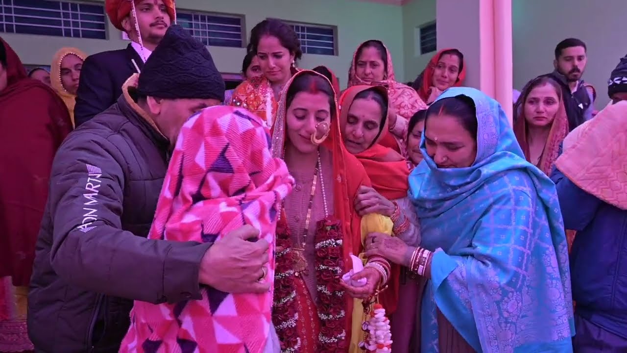 Most Emotional Doli 😭😭😭|| Pahadi Bidaai || HAMIRPUR Wedding || HP