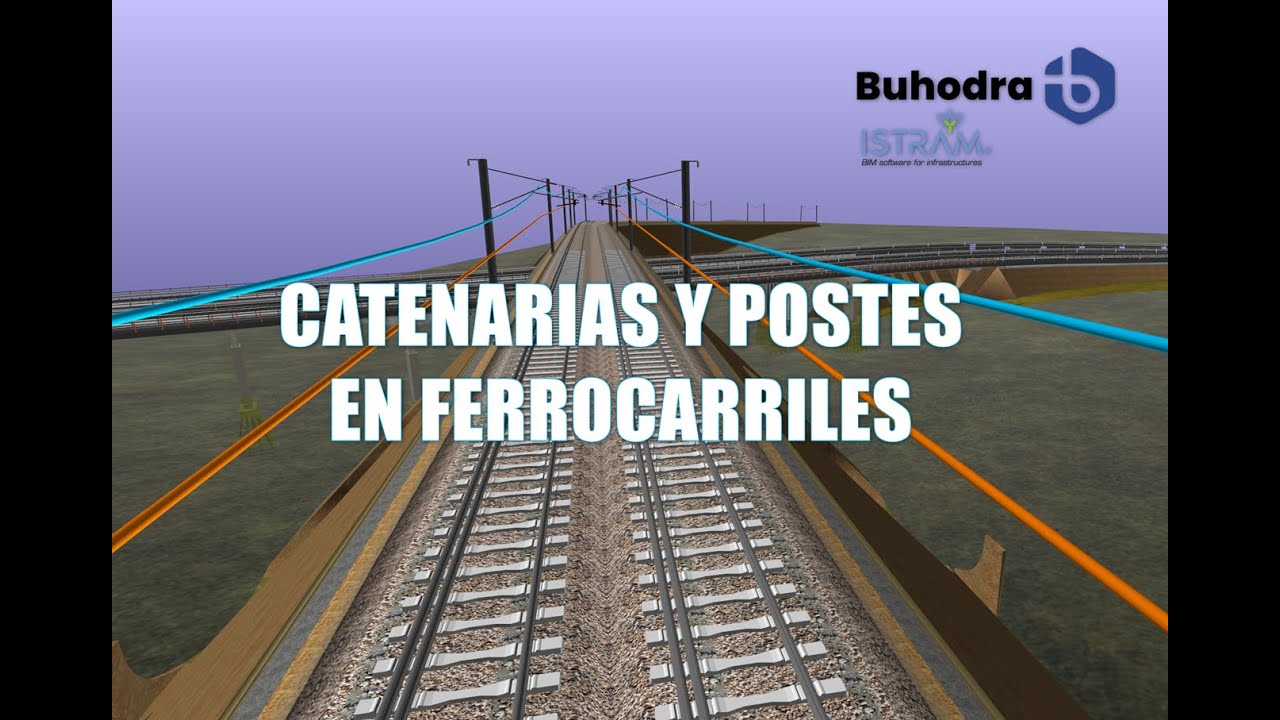 Actuaización Istram: Colocación de postes y catenarias en proyectos ferroviarios