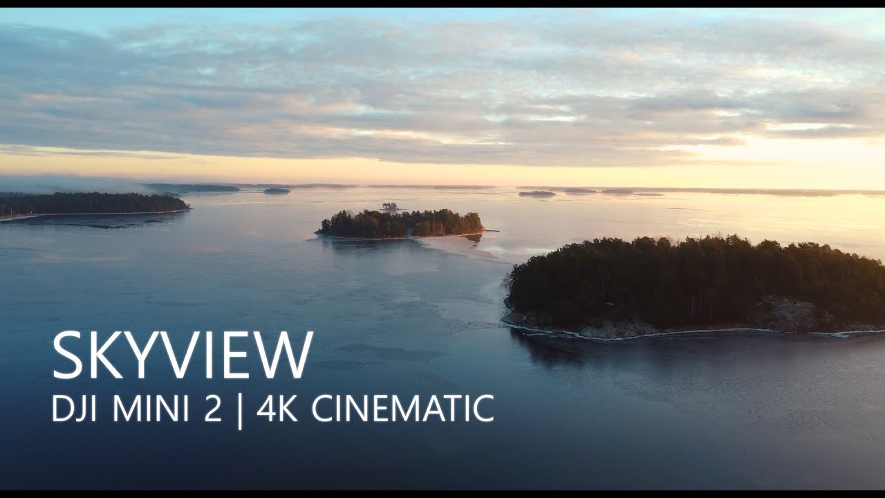Skyview | DJI Mini 2 Cinematic Swedish nature photography in 4K