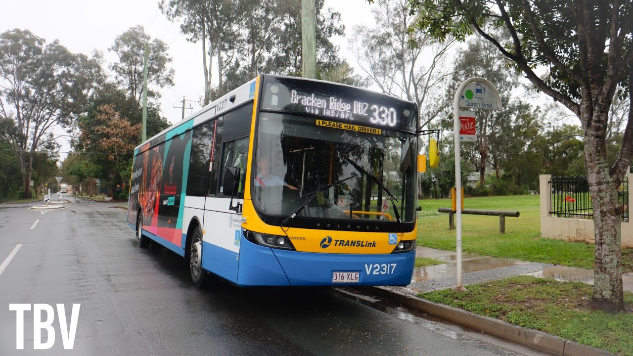 SEQ, AU: 330 OB: Cultural Centre Busway Stn to Bracken Ridge Express (Quinlan St) RBWH to Chermside