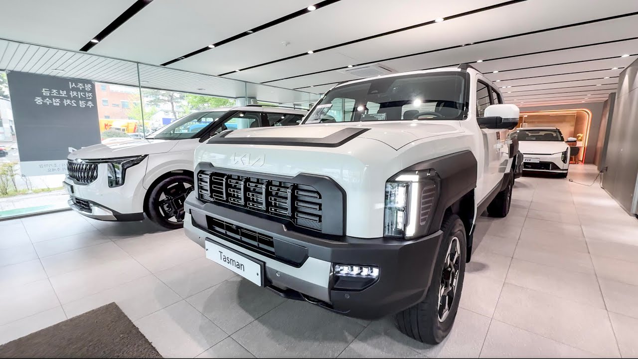 기아 타스만 2.5 터보 4wd 익스트림 외관 및 내부 살펴보기 l Kia Tasman 2.5 4wd Extreme Exterior & Interior First Look (4K)