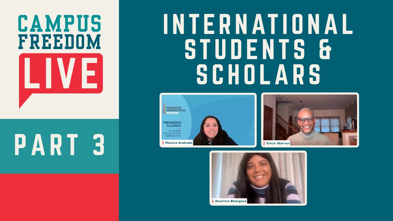 Campus Freedom Live | Part 3: Global Campus? Threats to International Students and Scholars