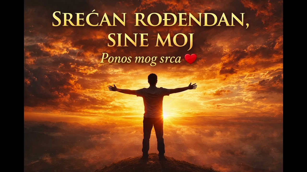 Srećan Rodjendan sine moj 
