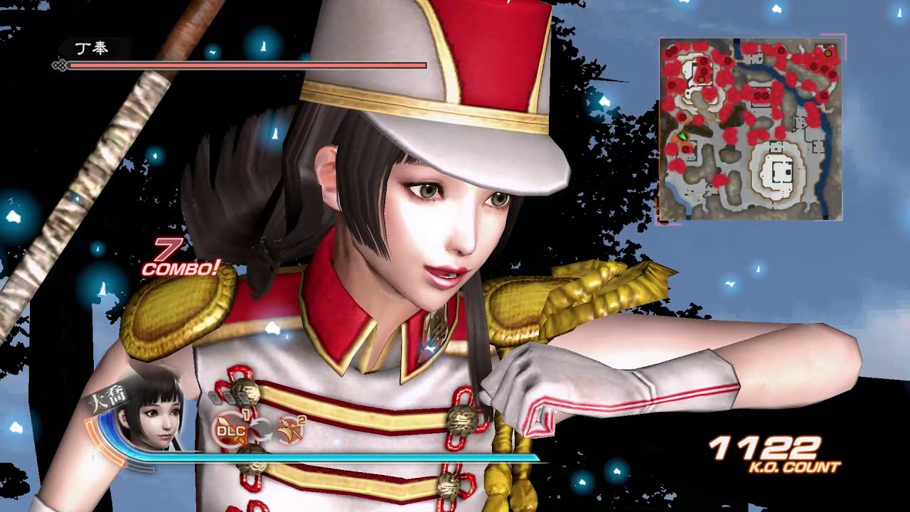 [PC] Dynasty Warriors 7 XLDE [CHT] Da Qiao DLC Gameplay