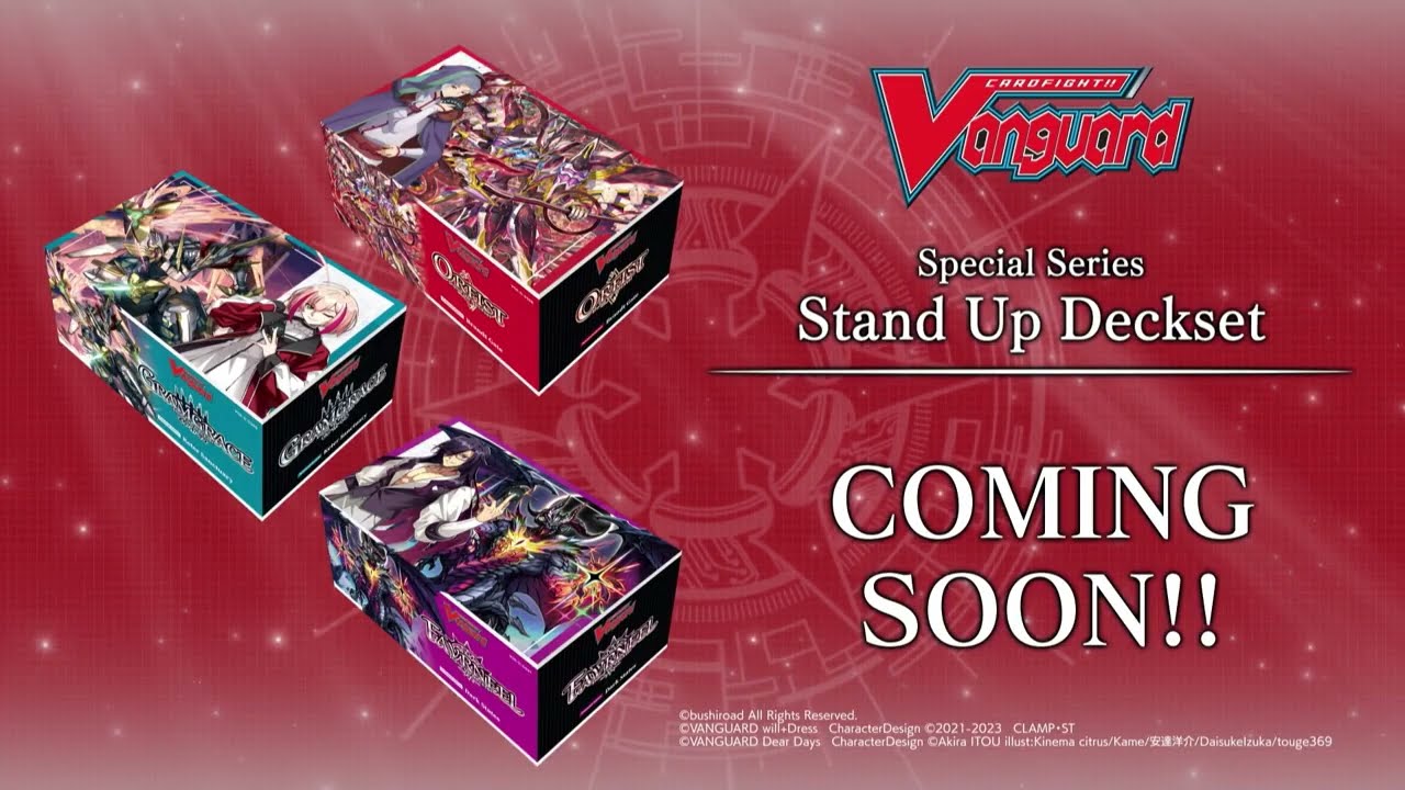 Special Series Stand Up Decksets: 06 &ldquo;Gramgrace&rdquo;, 07 &ldquo;Favrneel&rdquo;, and 08 &ldquo;Orfist&rdquo;