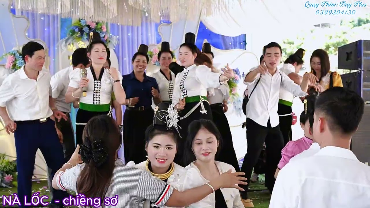 NHẠC SÀN TÂY BẮC / nhảy tại LTH VĂN QUÝ & THANH NIÊM bản nà lốc