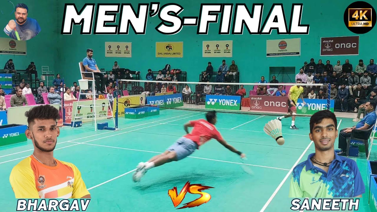 Men's Finals | Saneeth vs Bhargav | Yonex All India Senior Ranking Badminton Tournament 2024 Jodhpur