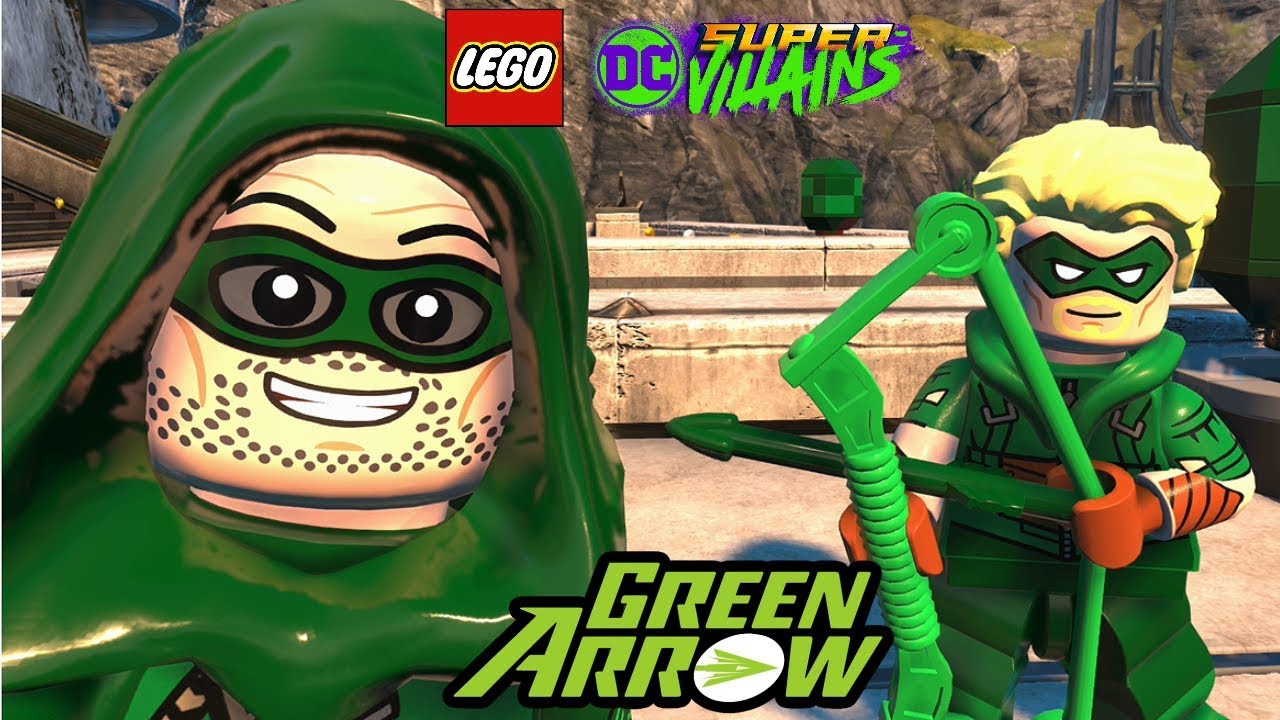 LEGO DC Super Villains Green Arrow Unlock + Free Roam Gameplay