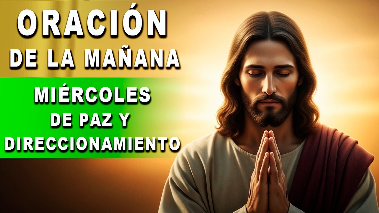PODEROSA ORACIÓN por PAZ y DIRECCIÓN | para aclarar la mente y confiar en el plan de Dios