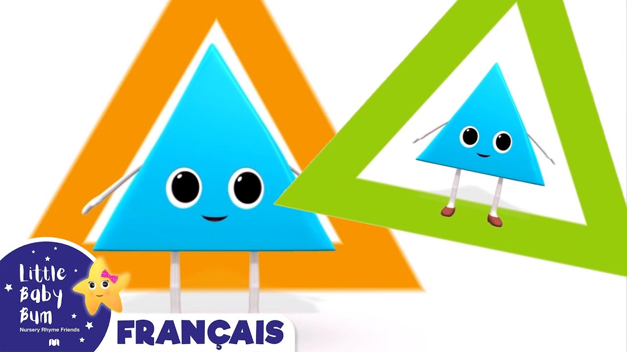 La chanson du triangle - Comptines et Chansons pour B&eacute;b&eacute;s | Little Baby Bum en Fran&ccedil;ais
