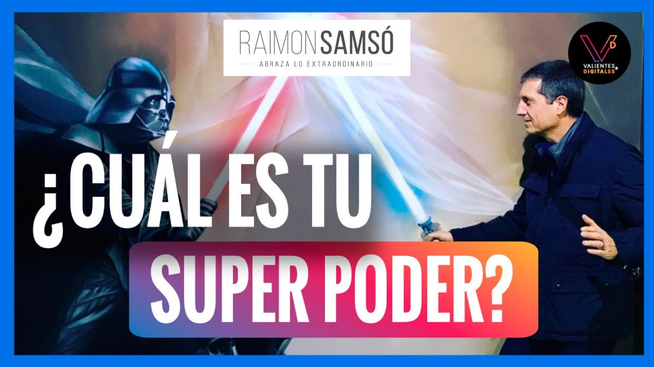 Mi SUPER PODER revelado by Raimon Sams&oacute; (Entrevista en Valientes Digitales)