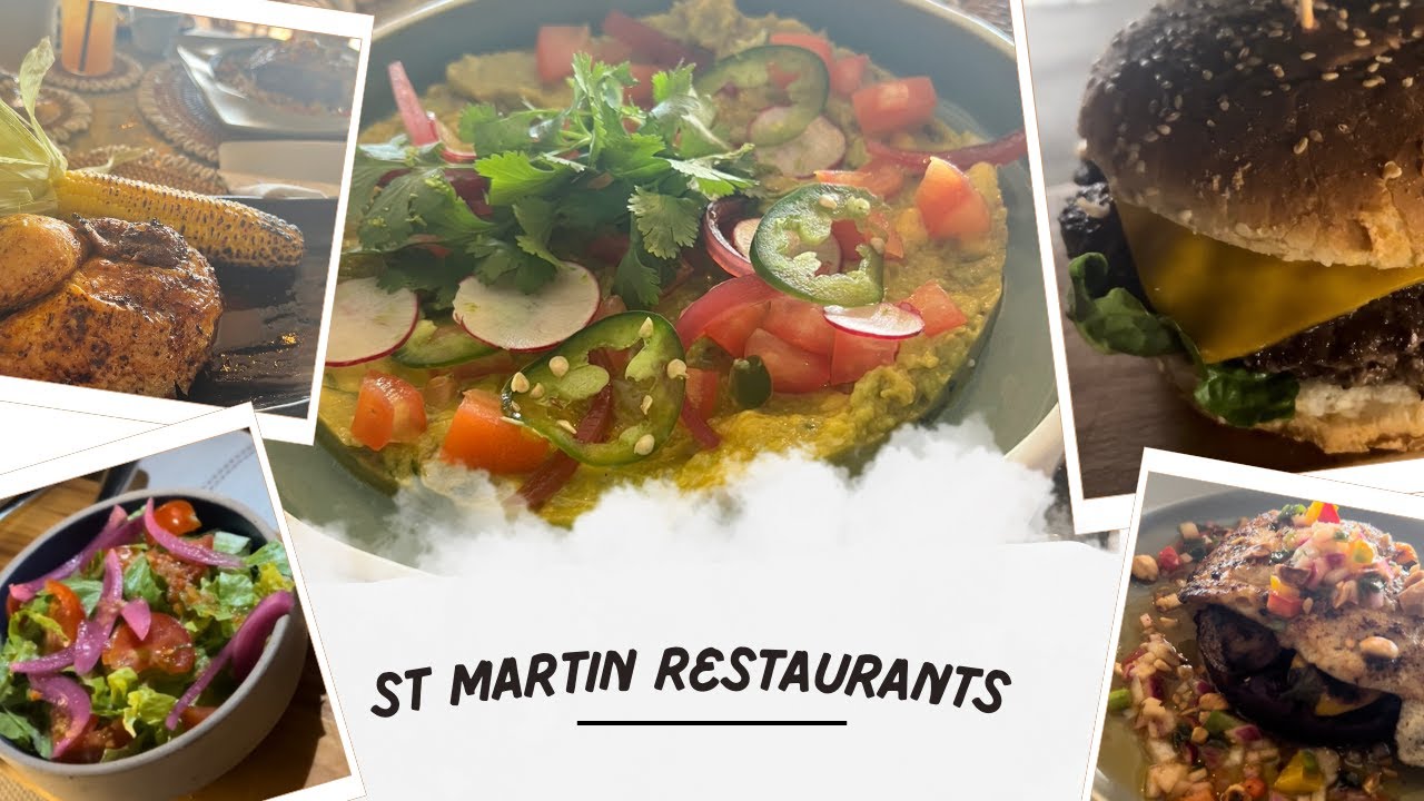 Places to eat in St Martin|St Martin MUST-TRY Restaurants|Food Tour| Rainbow Café|Yacht Club Marigot