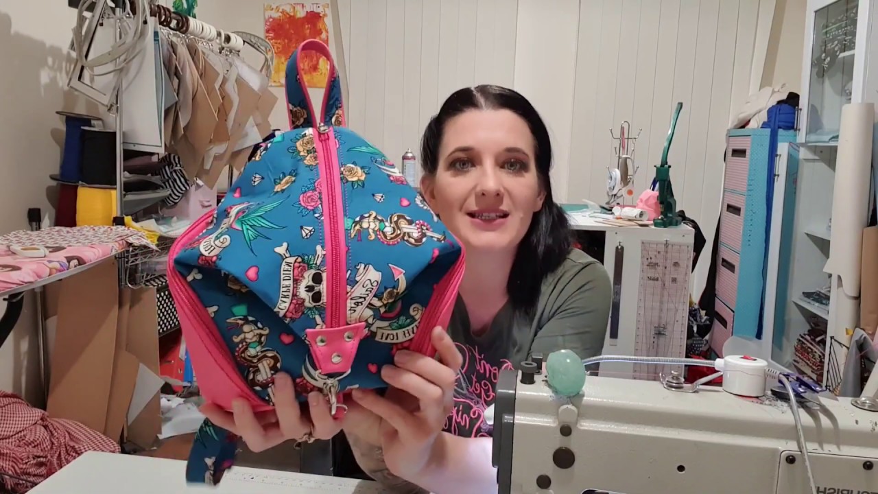 Denver mini backpack by Swoon Patterns.
