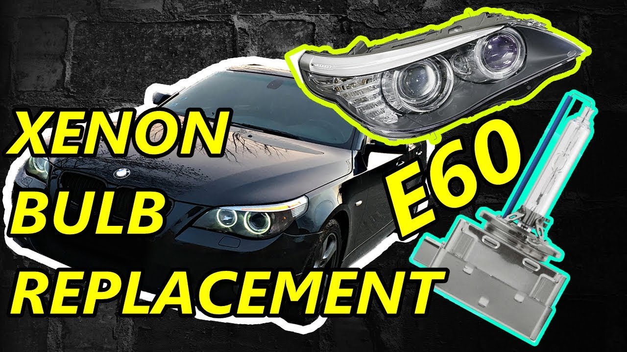How to replace XENON BULB in your BMW E60 E61 - D1S bulb