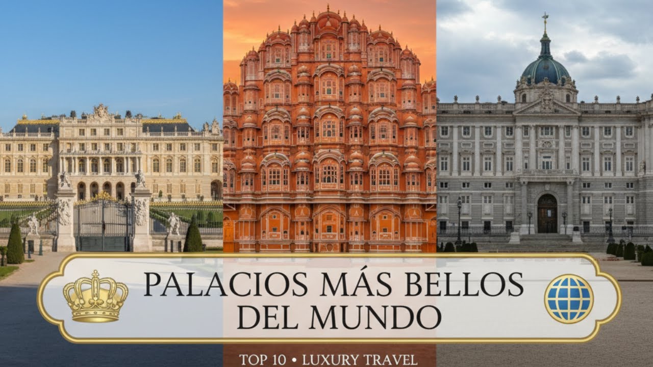 TOUR por los PALACIOS más Famosos y Bellos del Mundo | Guía de Viaje y Arquitectura