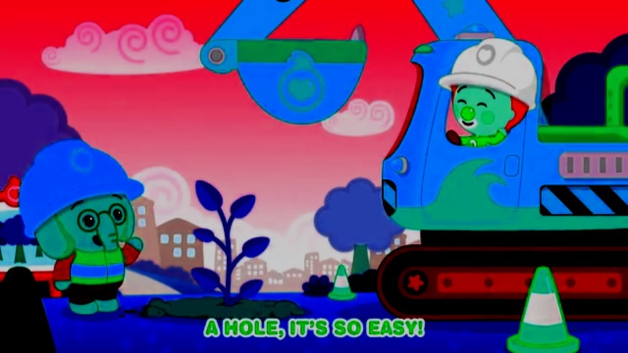 Plim Plim -The Excavator Song!!! / Sponsored by: Gamavision Csupo Effects