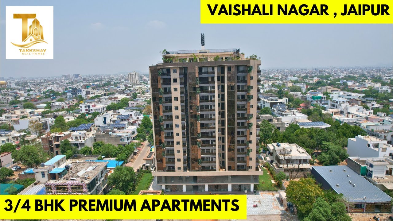 Jaipur’s Most Premium High-Rise in Vaishali Nagar | 3 & 4 BHK Luxury Apartments Tour