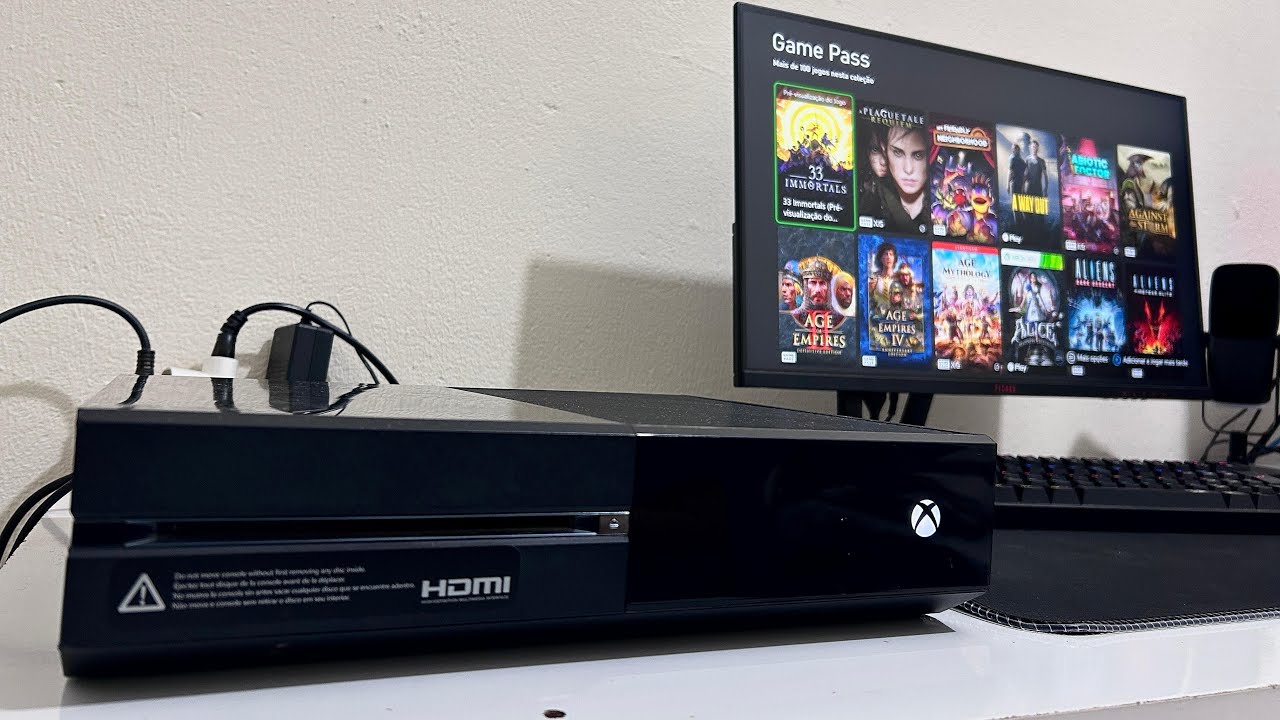 UM MÊS COM XBOX ONE FAT SERÁ QUE VALEU A PENA ???
