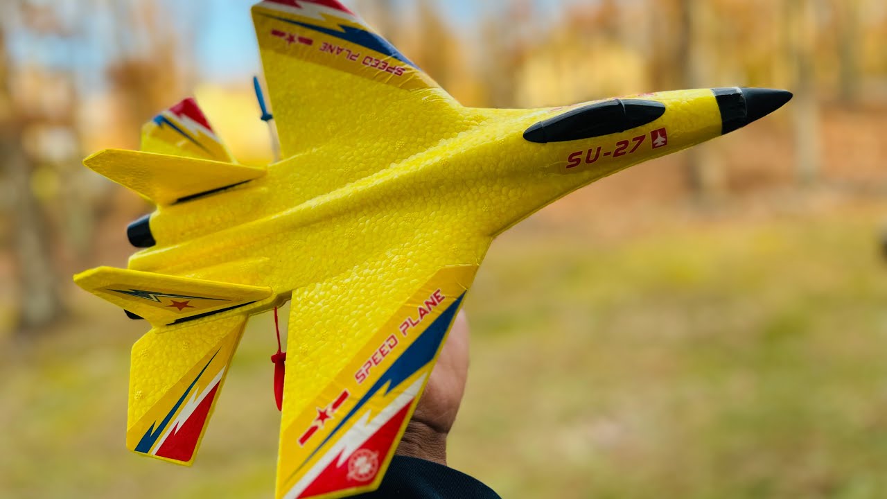 Unboxing the SU-27 Jet Rc Airplane: Easy to Fly Rc Plane for Beginners