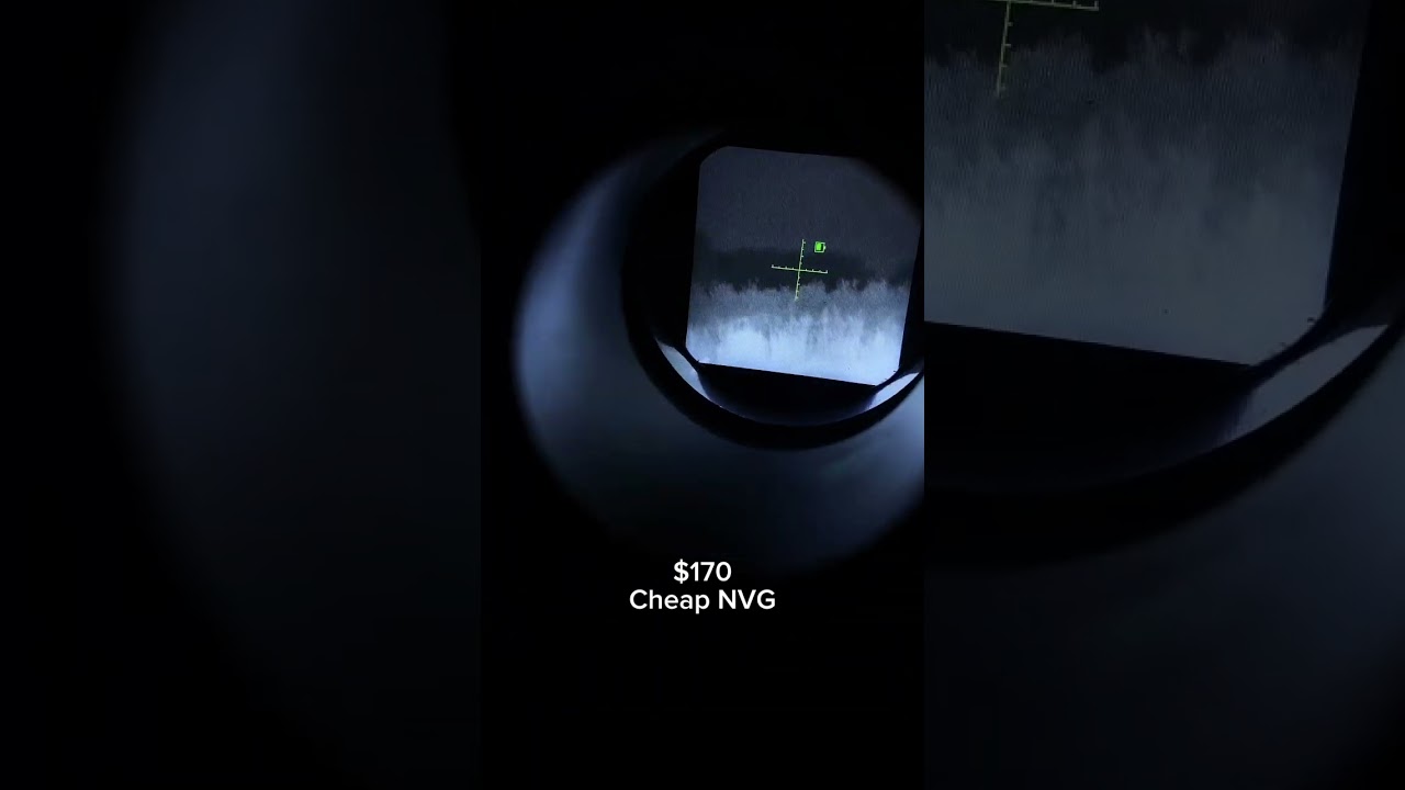 Cheap night vision goggles bs REAL military PVS14 #nightvision #comparison #nvg #review #cod
