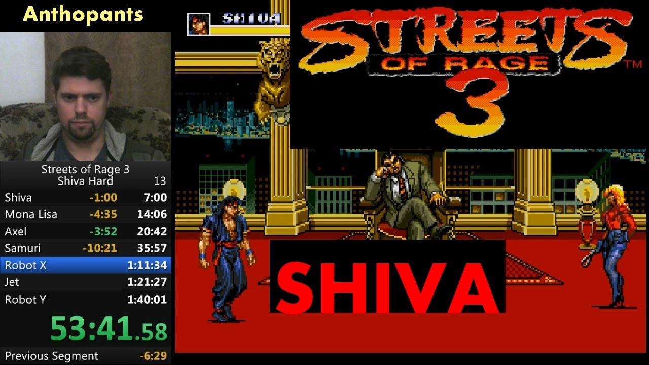 Streets of Rage 3: Shiva Hard